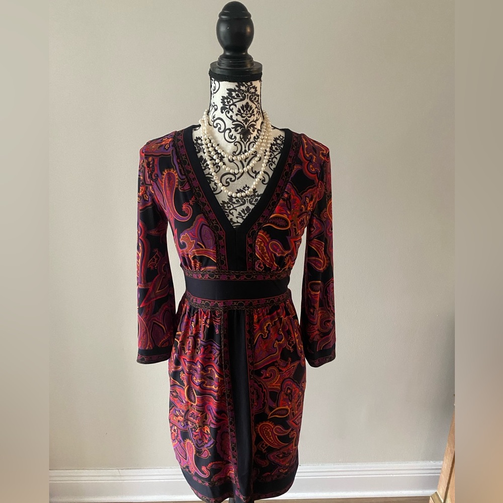 Print Dress / Petite S /INC